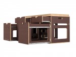 Модуль для кемпінга Campwheel 3.1 brown для Volkswagen T4, T5, T6, T6.1 Модуль для кемпінга Campwheel 3.1 brown для Volkswagen T4, T5, T6, T6.1