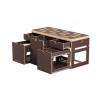 Модуль для кемпінга Campwheel 3.1 brown для Volkswagen T4, T5, T6, T6.1