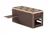 Модуль для кемпінга Campwheel 3.1 brown для Volkswagen T4, T5, T6, T6.1 Модуль для кемпінга Campwheel 3.1 brown для Volkswagen T4, T5, T6, T6.1