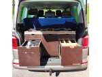 Модуль для кемпінга Campwheel 3.1 brown для Volkswagen T4, T5, T6, T6.1 Модуль для кемпінга Campwheel 3.1 brown для Volkswagen T4, T5, T6, T6.1