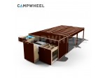 Модуль для кемпінга Campwheel 3.0 brown для Volkswagen T4, T5, T6, T6.1 Модуль для кемпінга Campwheel 3.0 brown для Volkswagen T4, T5, T6, T6.1