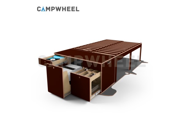 Модуль для кемпінга Campwheel 3.0 brown для Volkswagen T4, T5, T6, T6.1 Модуль для кемпінга Campwheel 3.0 brown для Volkswagen T4, T5, T6, T6.1