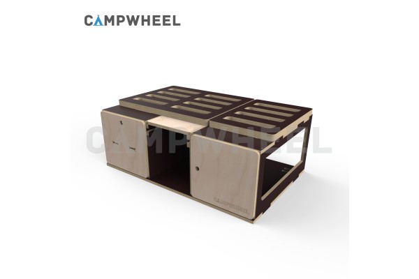 Модуль для кемпінга Campwheel 5.0 brown для VW Caddy, Citroen Berlingo, Renault Kangoo, Peugeot Rifter, Opel Combo, Dacia Dokker