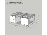 Модуль для кемпінга Campwheel 5.0 brown для VW Caddy, Citroen Berlingo, Renault Kangoo, Peugeot Rifter, Opel Combo, Dacia Dokker