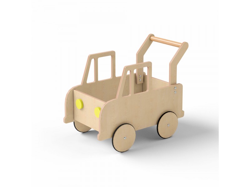 Maszyna do pisania dla dzieci BipBip naturalnego drewna