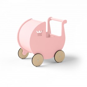 Дитяча коляска для ляльок рожева Дитяча коляска для ляльок рожева