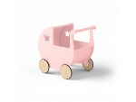 Pram für Puppen aus rosa