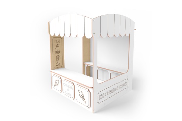 Ігровий будиночок Cafe білий Ігровий будиночок Cafe білий