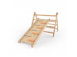 Дитячий спортивний комплекс Трикутник Піклер та Гірка помаранчева