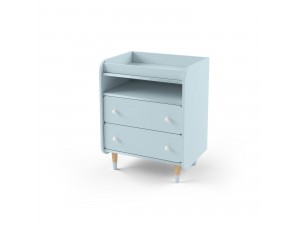 Комод з пеленальним столиком Bubble II блакитний