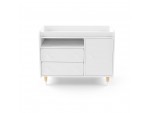 Komoda pielęgnacyjna Bubble II Duo biały