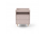 Комод з пеленальним столиком Bubble II рожевий Комод з пеленальним столиком Bubble II рожевий