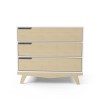 Комод з пеленальним столом  Scandic дерево/білий