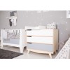 Комод з пеленальним столом Scandic дерево/білий Комод з пеленальним столом Scandic дерево/білий