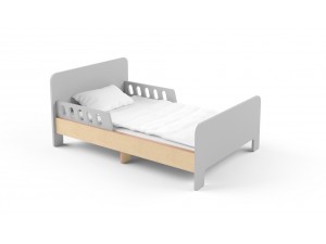 Łóżko dziecięce Slide Szary
