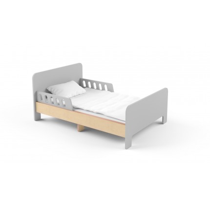 Дитяче розсувне ліжко Slide сірий