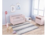Łóżko dziecięce Bubble Kit różowy