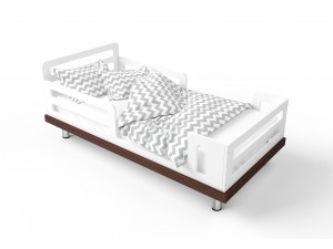 Children's bed "Cloud" white 