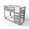 Ліжко двоярусне cuBED сіре Ліжко двоярусне cuBED сіре