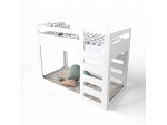 Ліжко двоярусне cuBED біле Ліжко двоярусне cuBED біле