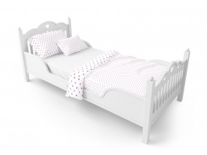 Ліжко підліткове leChik білий