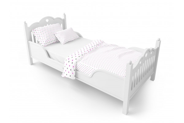 Ліжко підліткове leChik білий