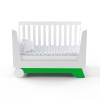 Ліжечко Nova Kit біла/зелений