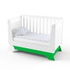 Ліжечко Nova Kit біла/зелений