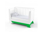 Ліжечко Nova Kit біла/зелений