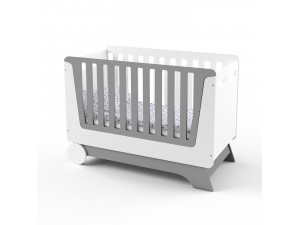 Ліжечко Nova Kit біла/сірий Ліжечко Nova Kit біла/сірий