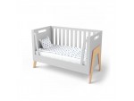 Kinderbett Shuttle grau/naturholz Kinderbett Shuttle grau/naturholz