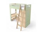 Kinderetagenbett Smart Cube grün Kinderetagenbett Smart Cube grün