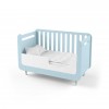 Ліжечко Bubble Kit блакитне