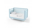 Ліжечко Bubble Kit блакитне