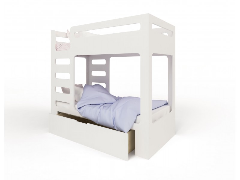 Ліжко двоярусне cuBED Big з ящиком