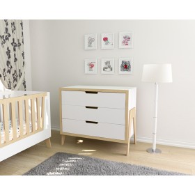 Дитяча кімната Shuttle білий/натуральне дерево