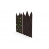 Children's climbing wall brown