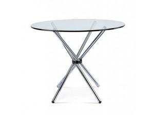 Tisch Tog Glas D90, Höhe 77cm