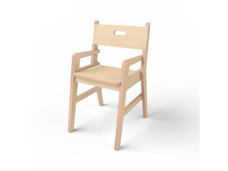 Стілець дитячий Middle 2 натуральне дерево