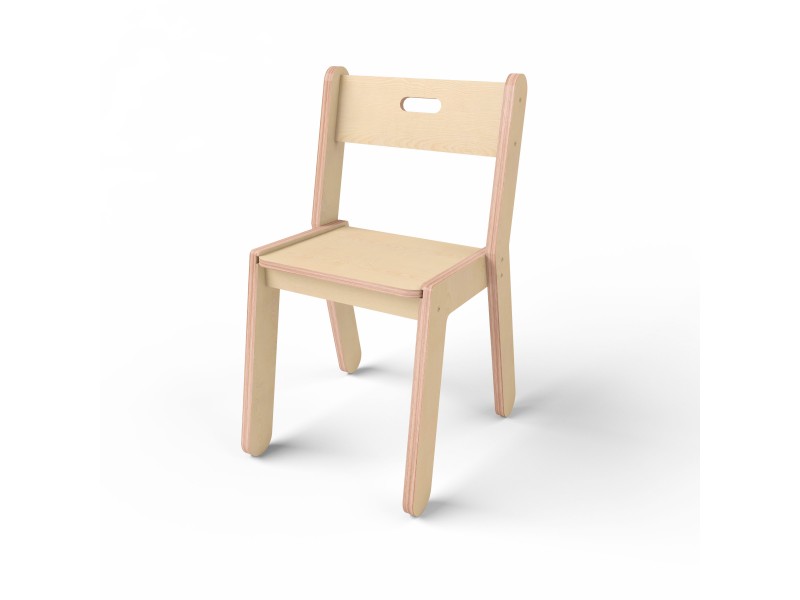 Стілець дитячий Middle 3 натуральне дерево