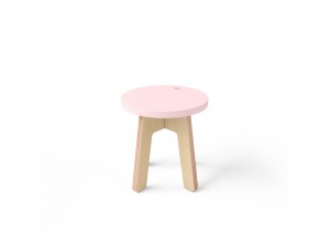  Taboret dziecięcy Econ pink