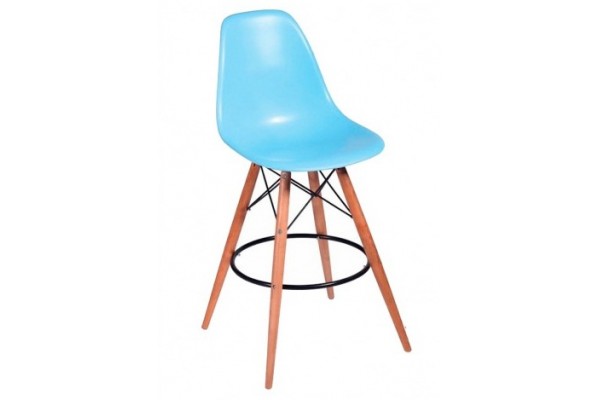 Стілець барний Tower Wood блакитний Стілець барний Tower Wood блакитний