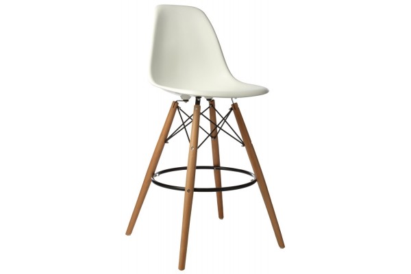Стілець барний Tower Wood білий