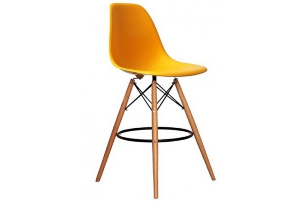 Стілець барний Tower Wood жовтий Стілець барний Tower Wood жовтий