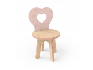 Children's chair Heart