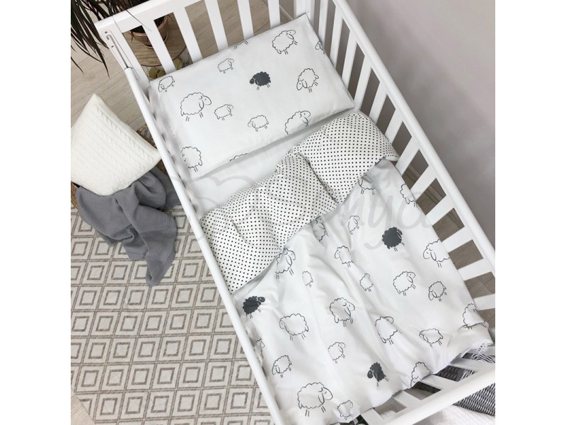 Змінний комплект в дитяче ліжечко Овечки