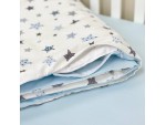 Змінний комплект в дитяче ліжечко Stars блакитний