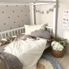 Changeable bedding set for teenagers beige / milk