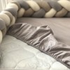 Changeable bedding set for teenagers beige / milk