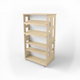 Полка для книг подвійна Полка для книг подвійна